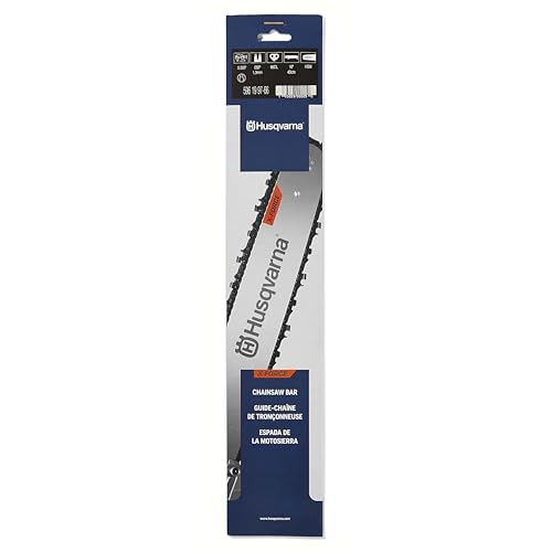 Husqvarna 596199766 X-Force 16 Inch Chainsaw Bar .325 Pitch .050 Gauge 66 Drive Links Chainsaw Accessories for 435(e) 440(e) 445(e) 450(e) 543XP 545(MII) 550XP(MII) and 450 Rancher Silver