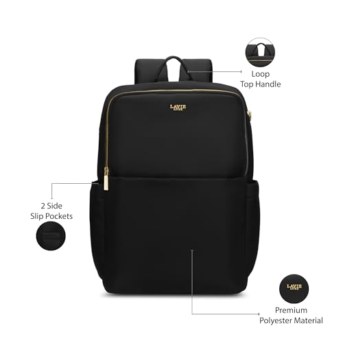 Image of Lavie Luxe Women's Zenia Laptop Backpack | Fashion Backpack for Work | Ladies Purse | Stylish Shoulder Bag | Gift For Women