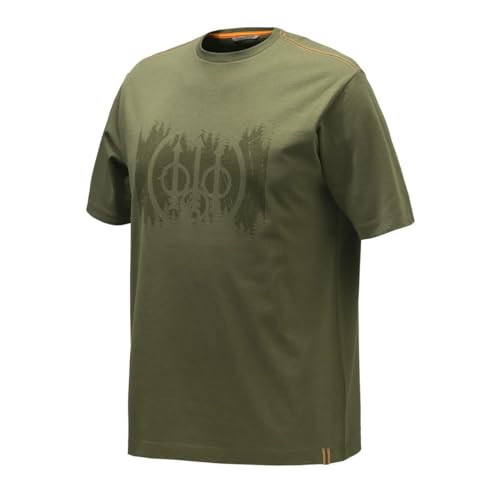 Beretta Trident t-shirt de randonnée olive foncé pour la nature
