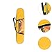 Vaveren Snowboard Carry Case for Adjustable Strap for Single Board, Yellow