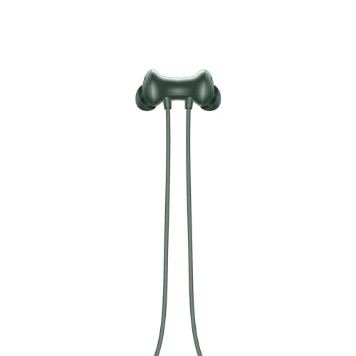 Image of Original Neckband for OnePlus Z2 ANC Neckband Bluetooth with Powerful ANC Heavy Bass Stereo Sound Magnetic Control Sweat Resistant [Green]