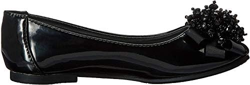 SWEA Pea & Lilli Girl Dress Shoes Black Christmas Holiday Flats Beads (Size 4) | Image 2