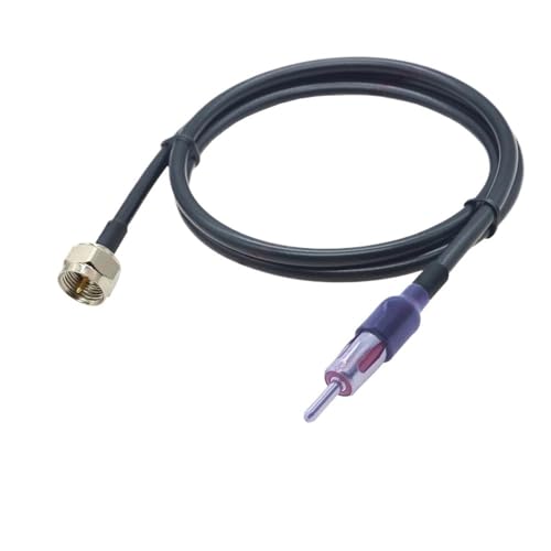 QYZLVCES(���X) RG58 F - FM�P�[�u�� 50�I�[�� RF�����s�O�e�[���W�����p�[���W�I�A���e�i�A�_�v�^�[(FM M to F M,15CM)