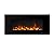 Valuxhome 50 Inches Fireplace Wall Mounted, Electric Fireplace Heater 1500W with Remote Control, Timer, Thermostat, White