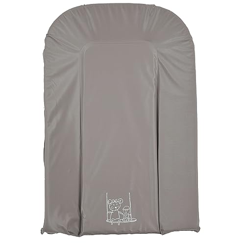 Looping Matelas à Langer Bébé | PVC Imperméable, Fabriqué en France | Gris Perle