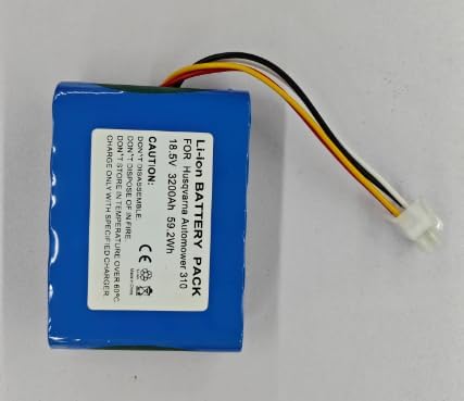Replace Battery for Husqvarna310, 315, 5848228-01, 5848228-02,5848528-01, 5895862-01, compatibile con Gardena Sileno R100Li,R130Li,R160Li (2600, Amps)