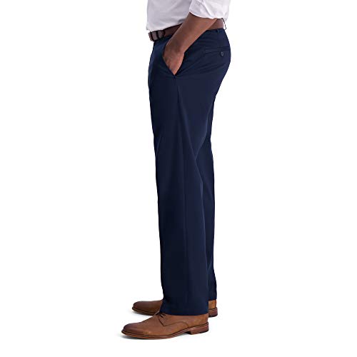 Image of Haggar Men's Classic Fit Iron Free Premium Khaki Casual Pant