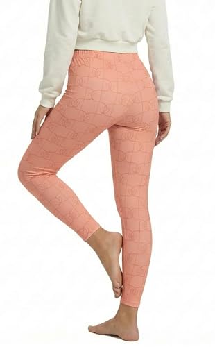 Image of sissycos Women's 80s Leggings Neon Artistic Splash Printed Buttery Soft Stretchy Pants