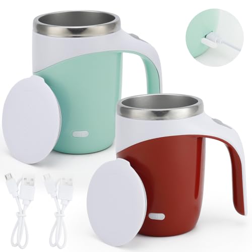 Reespring Auto Stirring Mug 2-Pack