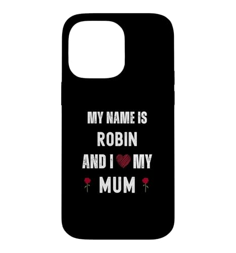 Robin I Love My Mum �L���[�g �p�[�\�i�� ��̓� �X�}�z�P�[�X iPhone 14 Pro Max �p