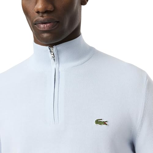 Image of Lacoste Men's Cotton Quarter Zip Sweater