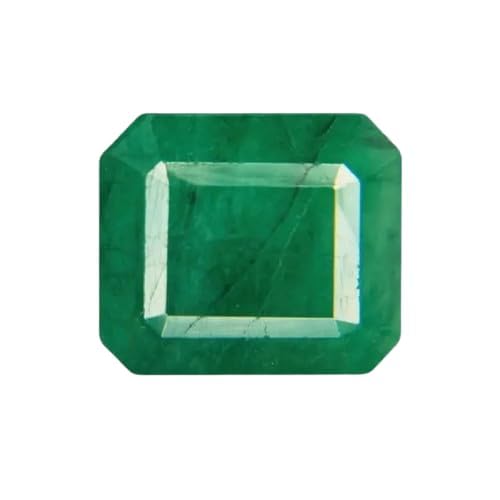 Émeraude zambienne verte naturelle pierre précieuse Panna 3 carats AMZ16313