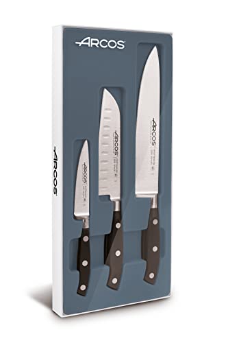 Arcos Serie Riviera, Juego Cuchillos Cocina, Hoja de Acero