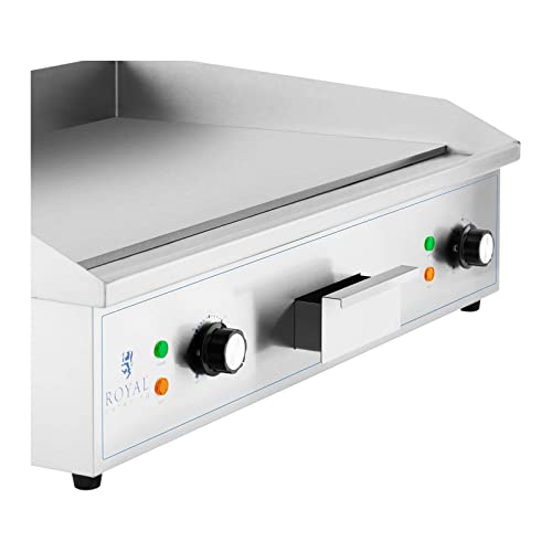 Royal Catering RCPG51-S Elektrische grillplaat, 727 x 420 mm, glad, 4400 W, grillplaat, braadplaat, elektrisch - Afbeelding 4