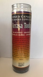 Arraza Todo Fixed Candle, Glass Candle, 7 Day