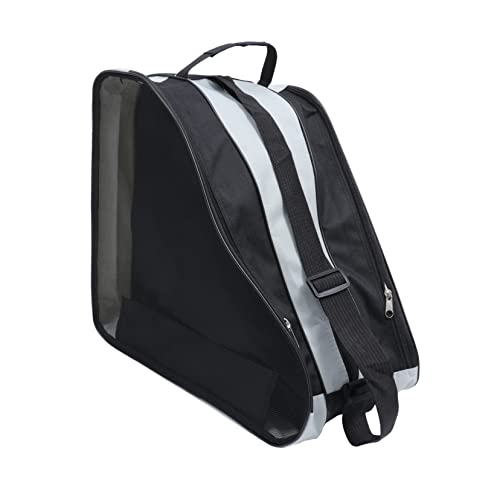 KOMBIUDA Figure Skate Bag Large Capacity Roller Skates Pouch Skating Accessories Storage