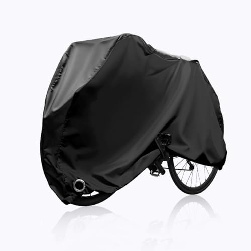 Bike Cover for Polygon Siskiu D7, Outdoor Waterproof Bicycle Cover for Rain /Sun /Dust /Wind Protection, Bicycle Accessories with Lock Hole and Storage Bag,M【180*60*90cm】