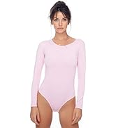 Evoni Damen Body Langarm - Baumwolle Bodysuit Mit Stehkragen Slim Fit