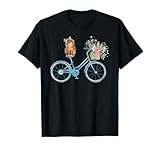 Cute Cat On Bicycle Cat Mom Shirt Cat Lover Gifts