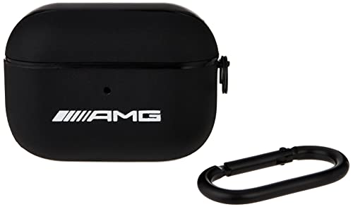 CG Mobile AMG Étui de Protection en Cuir véritable, découpes précises, Fin et léger, résistant aux Chocs, Anti-Rayures Compatible avec Airpods (Pro)