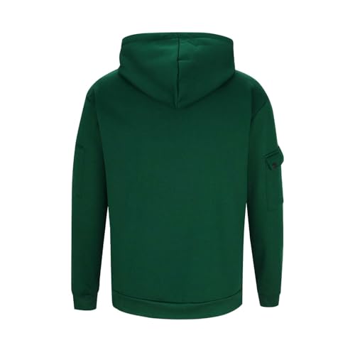 Mens Casual Zip Up Hooded Jacket Long Sleeve Loose Fit sweatshirt Daily Solid Sports Outdoors Jackets4
