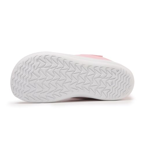 Children’s Winter Boots with Wide Toe Box Waterproof Zero Drop Sole Minimalist Barefoot Hiking Snow Boots for Girls and Boys Non-Slip Plush Lining Ankle Snow Boots for Toddler/Little Kids/Big Kids4