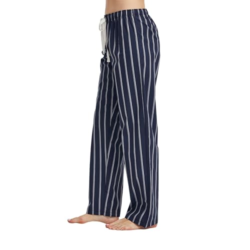 Image of CYZ Women's 100% Cotton Woven Poplin Sleep Pajama Pants