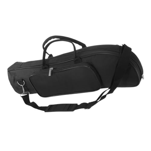 COOPHYA トランペット収納バッグ オックスフォード生地 使用 トランペットケース 持ち運び可能 ハンドル付き ショルダーストラップ付き 独立コンパートメント搭載 楽器ギグバッグ