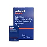 Orthomol Immun Granulat: 25 wichtige Nährstoffe zur Unterstützung des Immunsystems*, u. a. mit Vitamin C, Vitamin D und Zink als Beitrag zu einer normalen Funktion des Immunsystems, 7 Tagesportionen