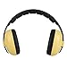 Pilipane Infants Noise Cancelling Headphones, Safety Earmuffs, Foldable Children's Sleep Earmuff Noise Cancelling Hearing for Conservation for Babies(Yellow)