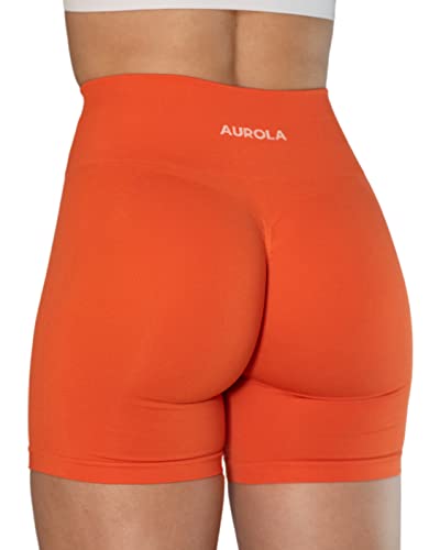 Image of AUROLA Intensify Workout Shorts for Women Seamless Scrunch Short Gym Yoga Running Sport Active Exercise Fitness Shorts
