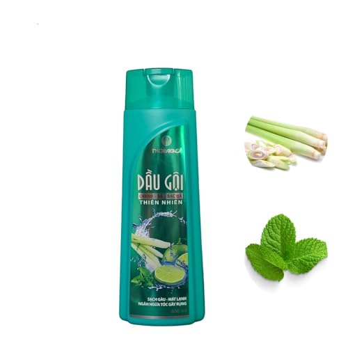 Thorakao Natural Lemon Lemongrass Mint Shampoo - Dau Goi Chanh Sa Bac Ha Thien Nhien 400ml image 2