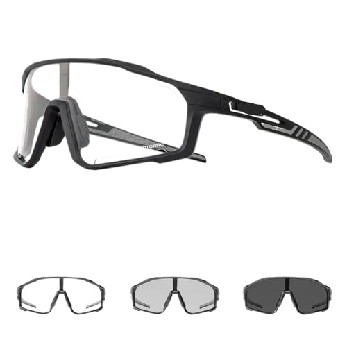 Lunettes de cyclisme photochromiques anti-UV route