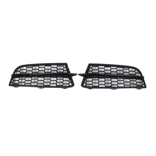 Calandre de phare antibrouillard avant pour pare-choc de voiture paire de grilles noir mat