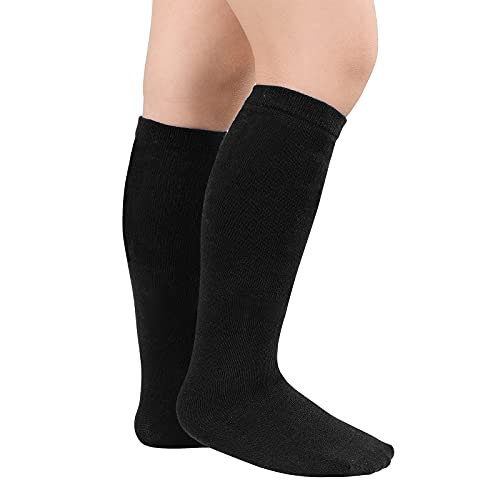 American Trends Toddler Soccer Socks 4 Pairs Kids Toddler Soccer Socks Softball Football Socks Knee High Socks for Boys Girls4