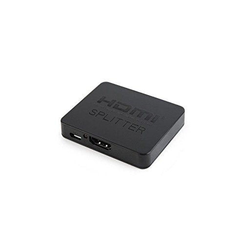 Gembird DSP-2PH4-003 HDMI répartiteur vidéo - répartiteurs vidéo (HDMI, 1920 x 1080 (HD 1080), 1920 x 1080 Pixels, 480p, 576i, 576p, 720p, 1080i, 1080p, Noir, 70 x 60 x 20 mm) Cover
