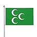 leichte günstig Kaufen-Fiktive osmanische Flagge, 11 Flaggen, 90 x 150 cm, für den Außenbereich, doppelseitige Flagge, Polyester, leichte Flaggen, lustige Heimdekoration, 3 x 5 Flaggen