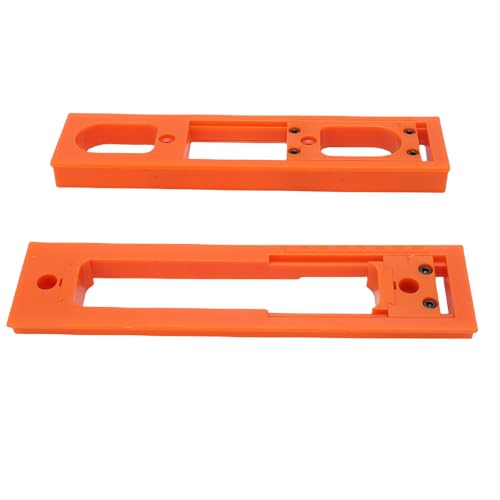 Cocoarm Modèle de Charnière 3D Dissimulée Gabarit de Rainurage pour Portes en Bois Charnières de 2,5 à 6 Pouces en Matériel ABS pour Cadres et Battants de Porte