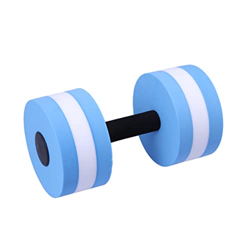 TOYANDONA 1Pc Water Barbell Eva Dumbbell for Water Resistance Aerobics Purple for Pool Workouts Increases Flexibility and Strength with Low Water Absorption and Buoyancy