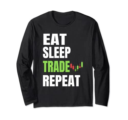 Trader Crypto Forex Trading Investor Day Trader Marketer Manga Larga