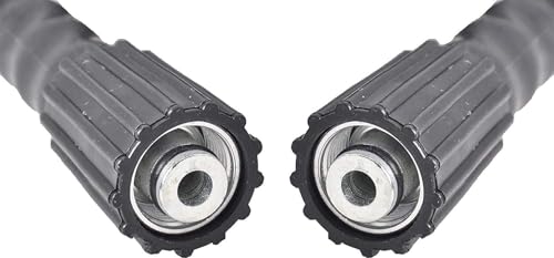 Image of Fieldstar 8 Meter High-Pressure Washer Hose Pipe for Car Washer - Upto 5800 PS | Compatible with STARQ, VANTRO, AIMEX, SHAKTI, GAOCHENG | Heavy Duty - Black