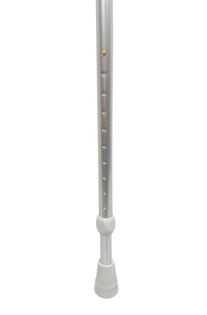 2x Krücke mit Polster von FabaCare, Softgriff Magic-Soft, Unterarmgehstütze mit Softgrip, Gehhilfe höhenverstellbar, leichte Gehstütze, Unterarmkrücke bis 130 kg, Türkisblau