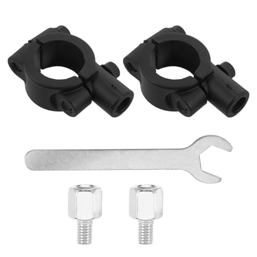 1 Set Staffa Estensione Per Specchietto Retrovisore - Per Per Manubrio Motociclette Per Bici Scooter Atv E