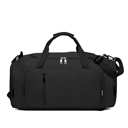 Bolsa De Viaje Portátil Bolsa de viaje for gimnasio y Fitness, bolso deportivo for mujer y hombre, zapatos húmedos secos, bolsillo, bandolera de un solo hombro, mochila for natación y Yoga, bolsa de l
