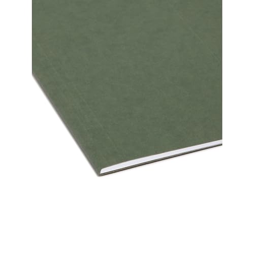 Smead Hanging Folder Without Tab, Green, Legal, 25 Per Box (64110) image 4