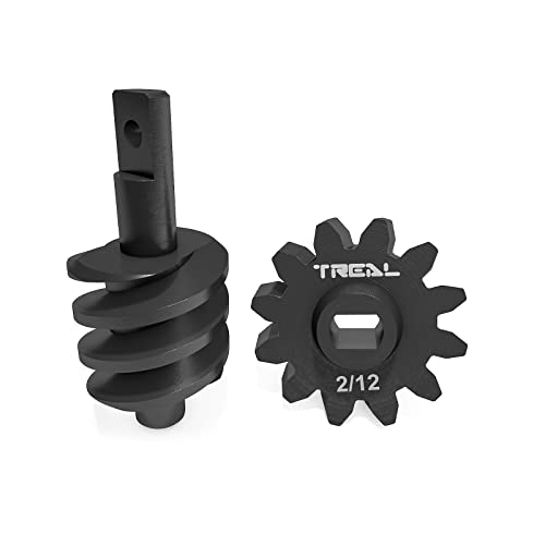 Treal Axial SCX24 engrenages différentiels OD Overdrive 2/12T contre les retournements
