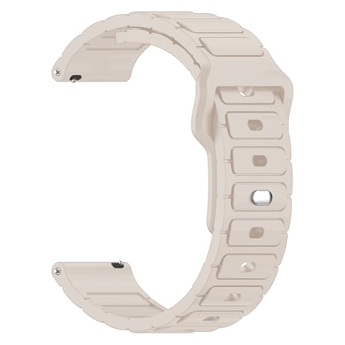 Image of ACM Watch Strap Silicone Belt 22mm compatible with Universal 22mm Size Replacement Strap Smartwatch Sports Button Closure Band