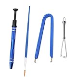 Material: el kit lubricante de teclado hecho de PVC y metal resistente y de larga duración es duradero y estable para garantizar el uso a largo plazo