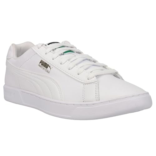 PUMA Mens Match Star Lace Up Sneakers Shoes Casual - White3