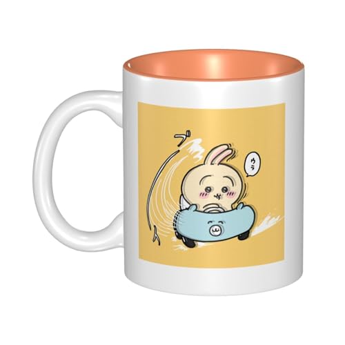 マグカップ ちいかわ うさぎ コーヒーカップ 陶磁器 ミルクコップ おしゃれ 持ちやすい 耐熱 耐冷 人気 かわいい プレゼント 母の日 記念日 電子レンジ対応 330ml